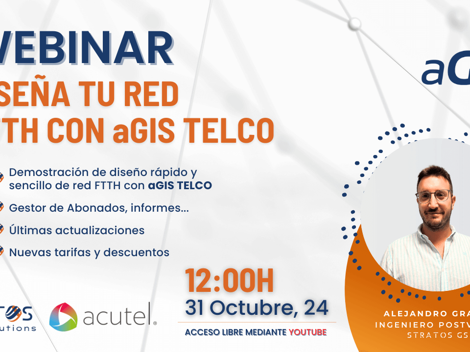 Webinar: Diseño FTTH con aGIS